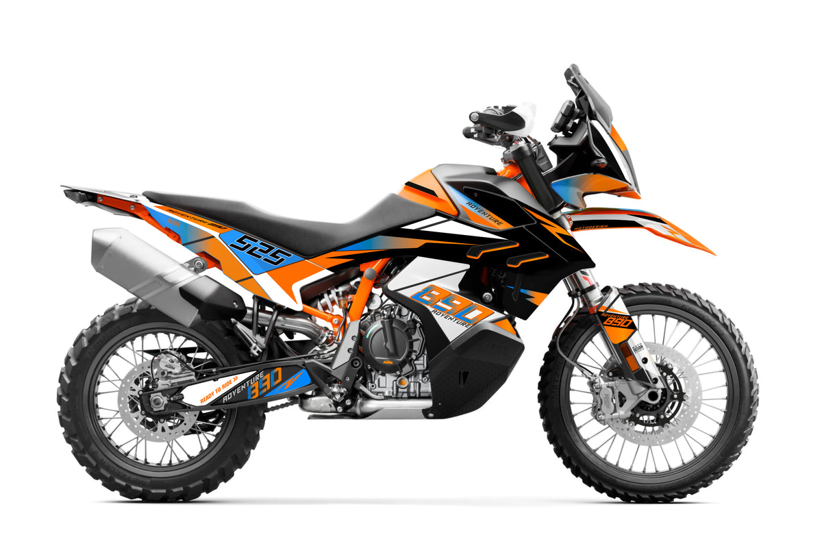 SAHARA V5 - 890/790 | MOTORCYCLE GRAPHIC KIT