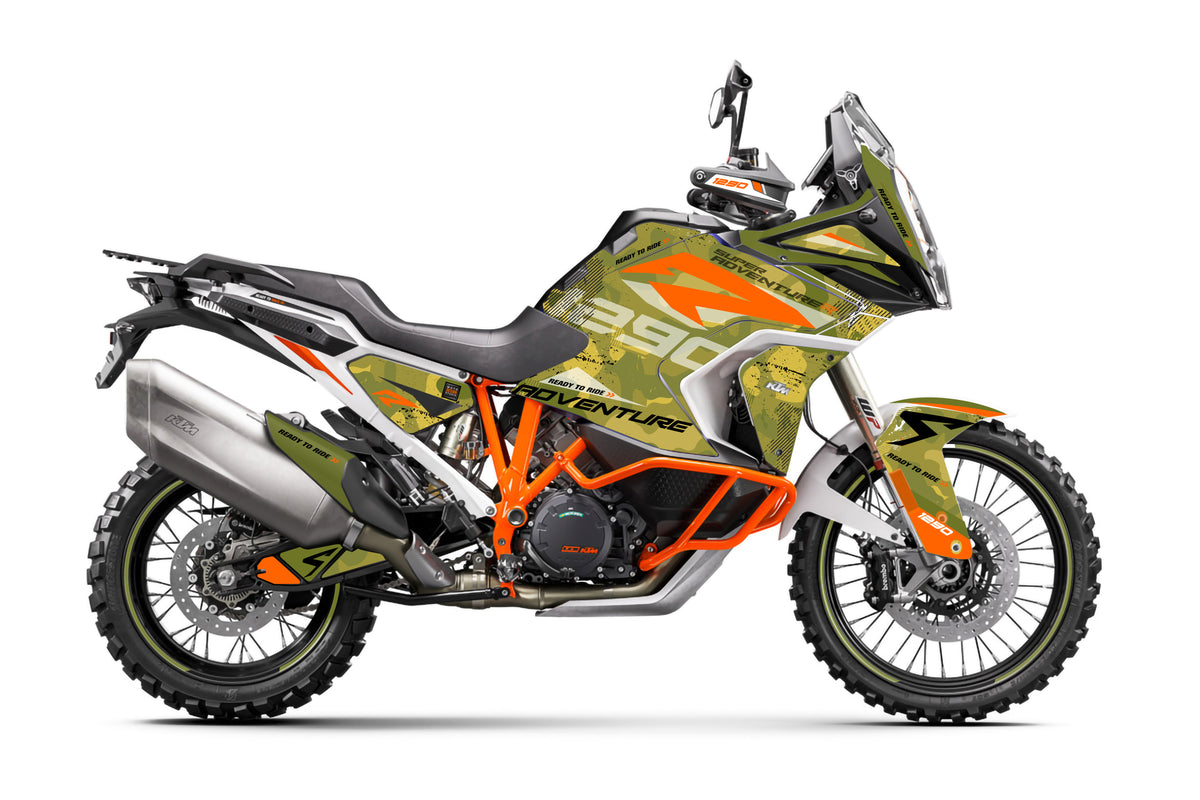 CAMO V4 - 1290 Super Adventure S/R | MOTORCYCLE GRAPHIC KIT