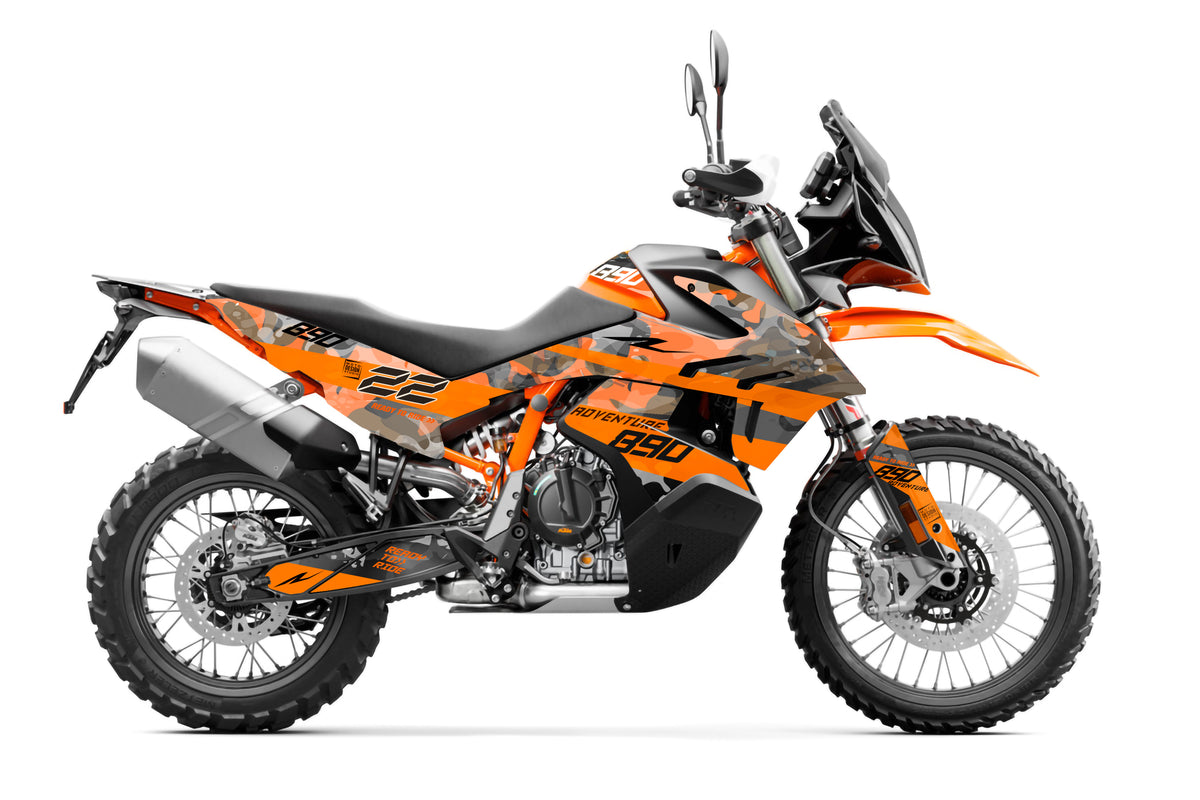 RACE CAMO V1 - 890/790 | MOTORCYCLE GRAPHIC KIT