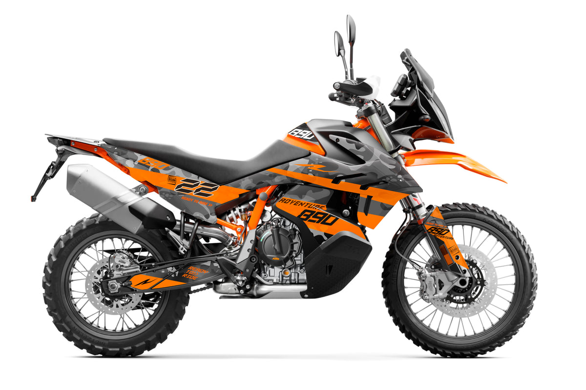 RACE CAMO V3 - 890/790 | MOTORCYCLE GRAPHIC KIT