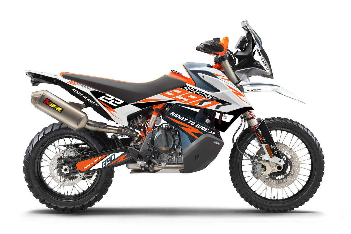 RALLY V2 PRO - 890/790 | MOTORCYCLE GRAPHIC KIT