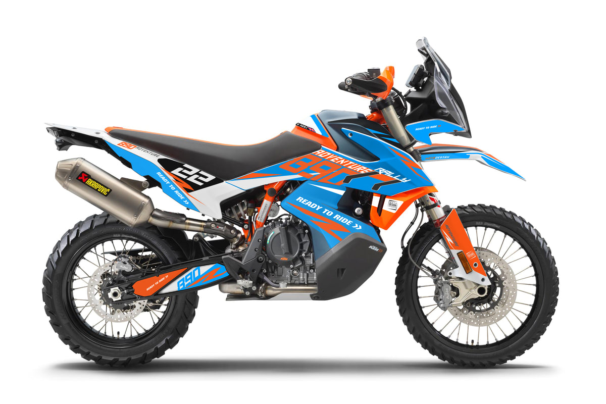 RALLY V4 PRO - 890/790 | MOTORCYCLE GRAPHIC KIT
