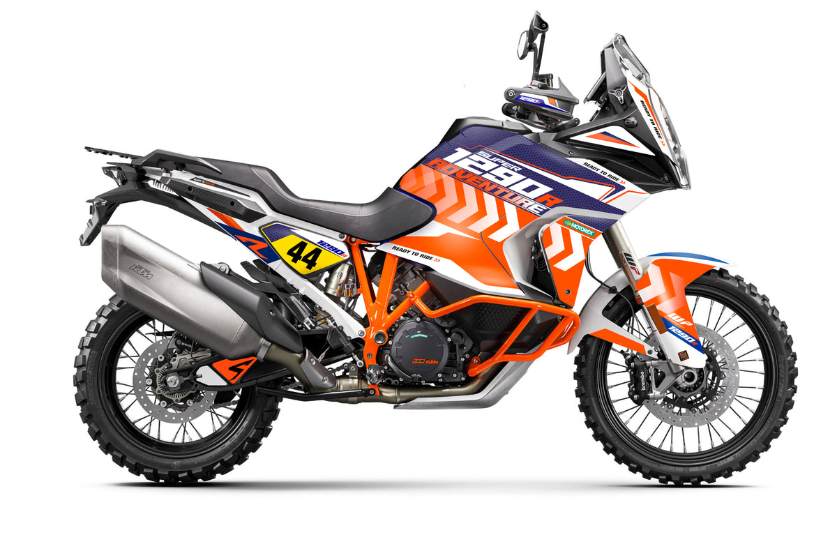 WORKS V2 - 1290 Adventure S/R | MOTORCYCLE GRAPHIC KIT