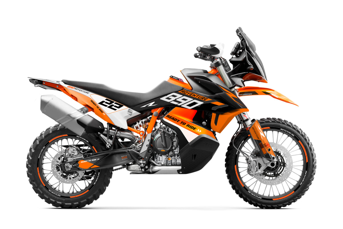 RAIDER V1 - 890/790 | MOTORCYCLE GRAPHIC KIT