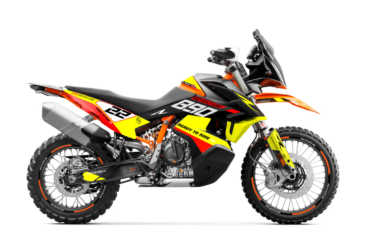 RAIDER V3 - 890/790 | MOTORCYCLE GRAPHIC KIT