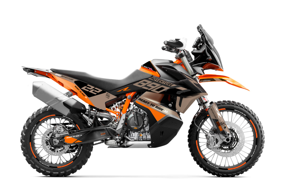 RAIDER V5 - 890/790 | MOTORCYCLE GRAPHIC KIT