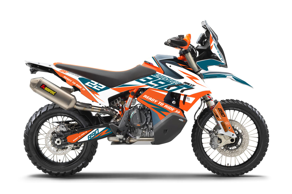 RALLY V1 PRO - 890/790 | MOTORCYCLE GRAPHIC KIT