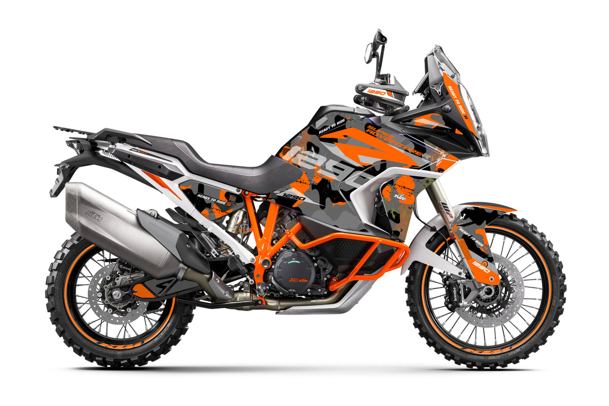 CAMO V1 - 1290 Super Adventure S/R | MOTORCYCLE GRAPHIC KIT