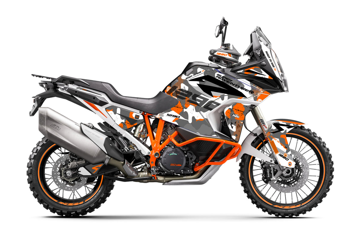 CAMO V3 - 1290 Super Adventure S/R | MOTORCYCLE GRAPHIC KIT