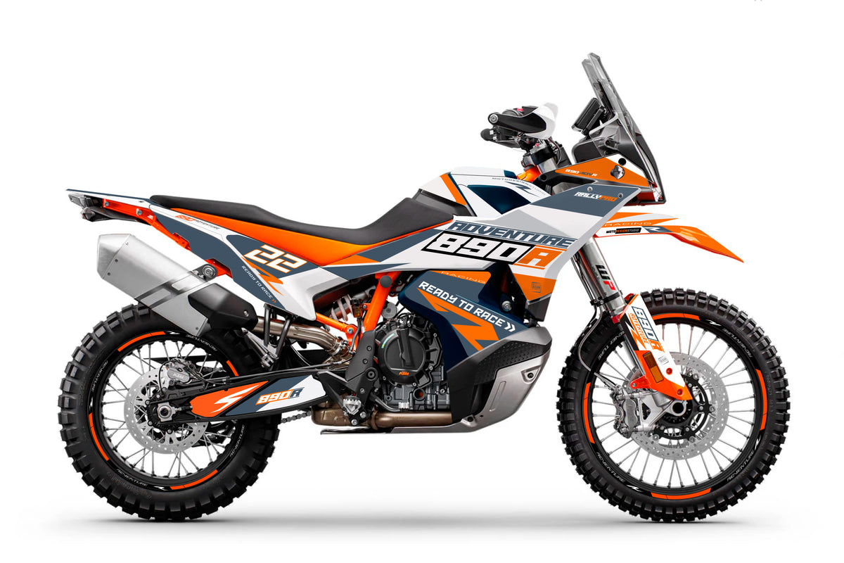 RALLY PRO V1 - 890/790 | MOTORCYCLE GRAPHIC KIT