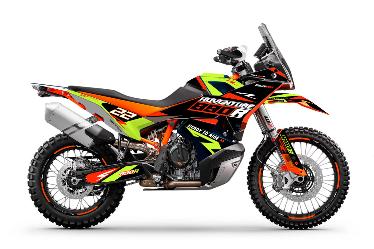 RALLY PRO V4 - 890/790 | MOTORCYCLE GRAPHIC KIT