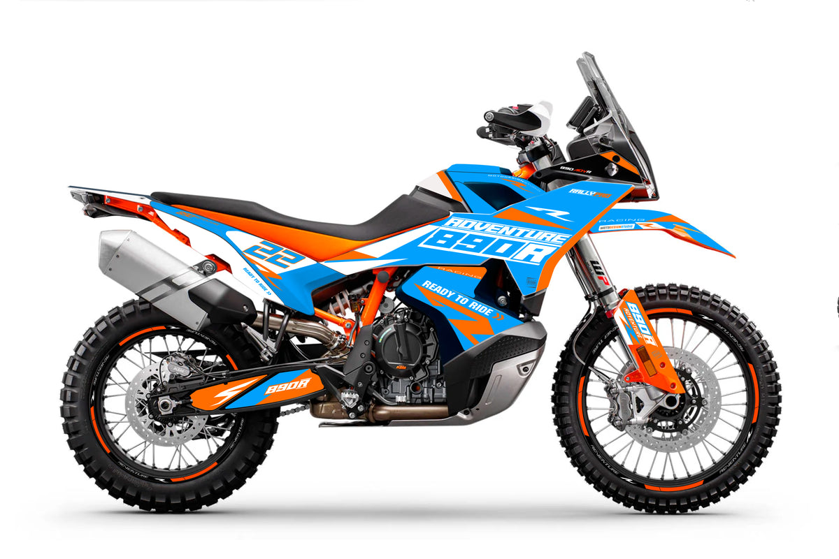 RALLY PRO V5 - 890/790 | MOTORCYCLE GRAPHIC KIT