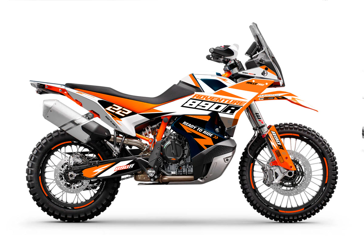 RALLY PRO V6 - 890/790 | MOTORCYCLE GRAPHIC KIT