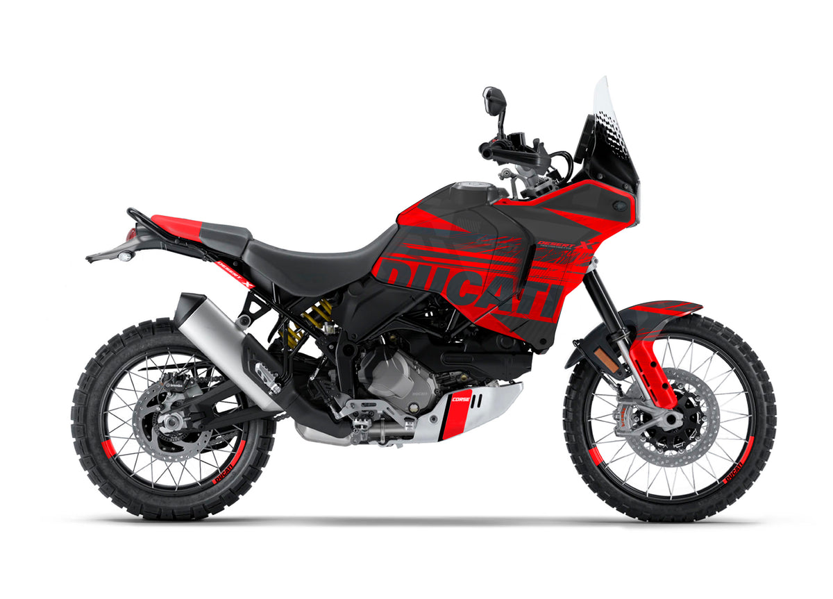 Ducati Desert X - Edge V2 - Black Bike
