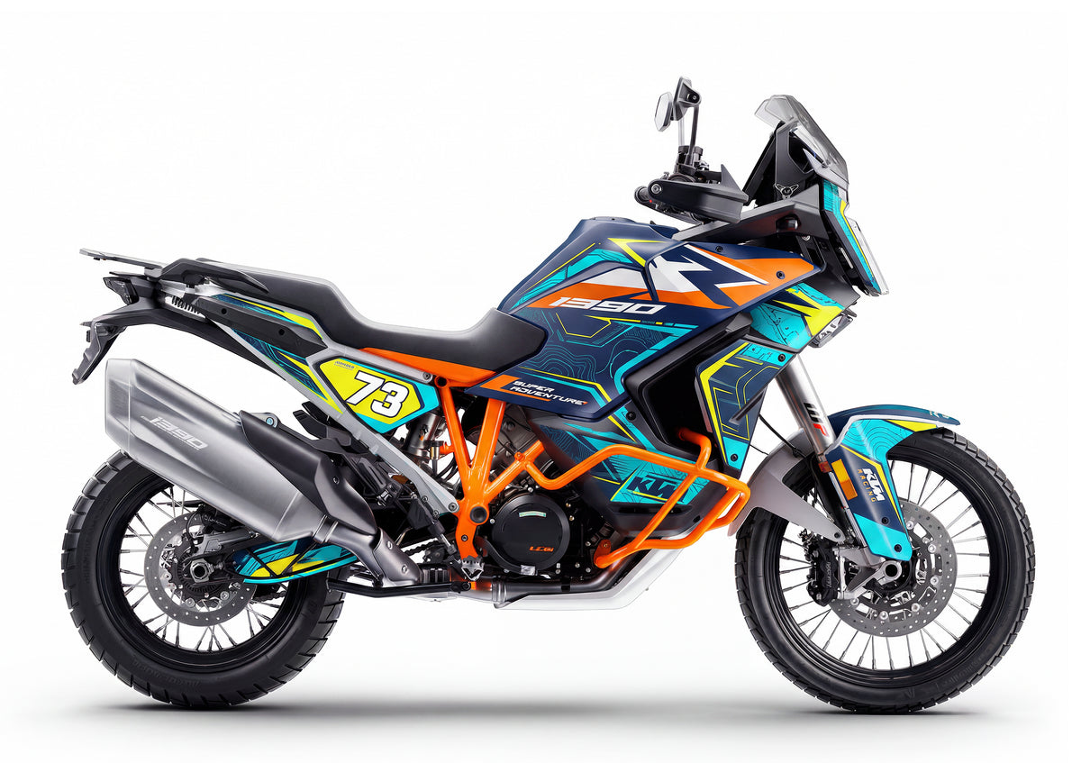 TRON V1 - 1390 ADV S/R | MOTORCYCLE GRAPHIC KIT