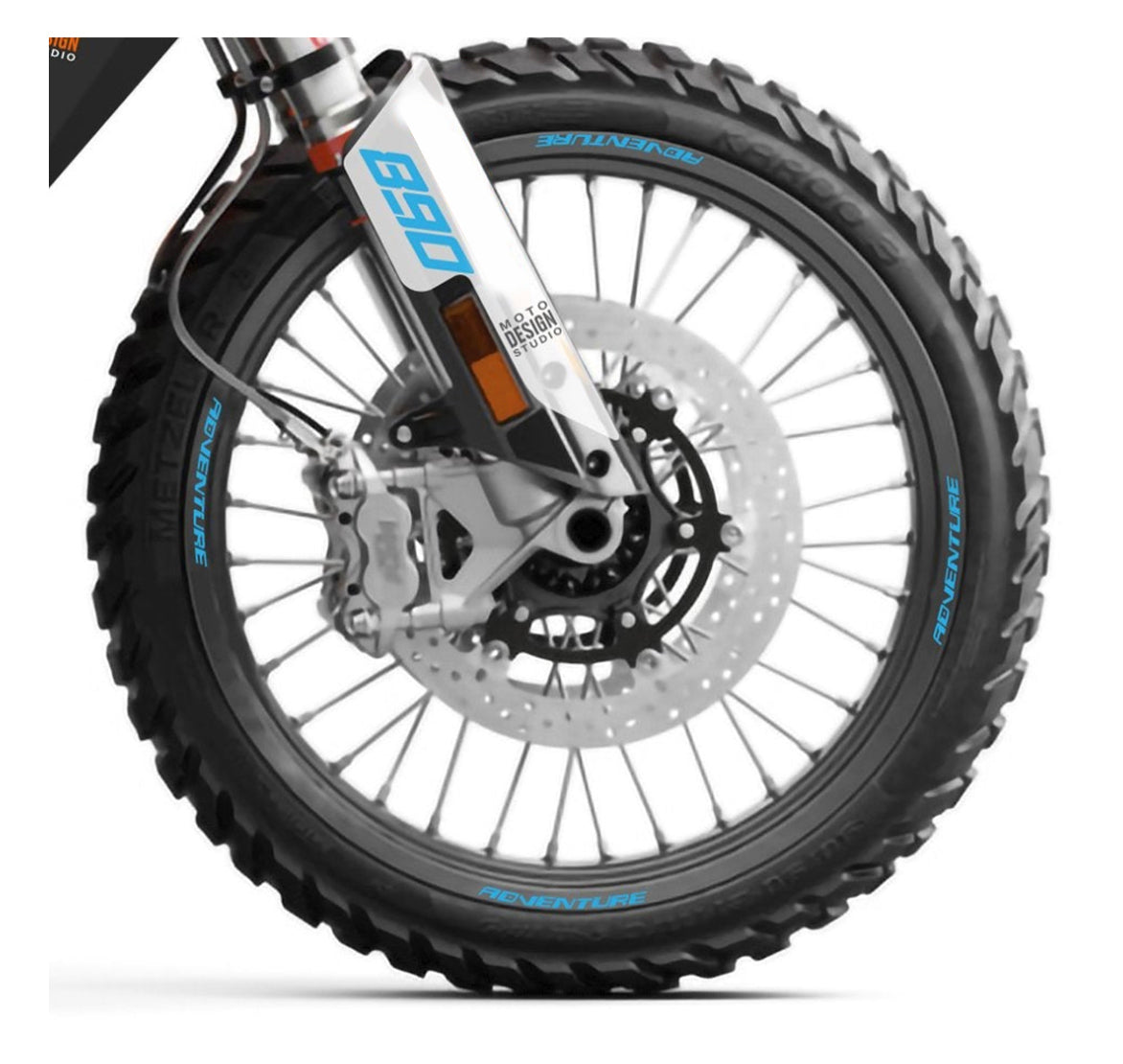 Kore - Blue - Wheel Graphics Kit