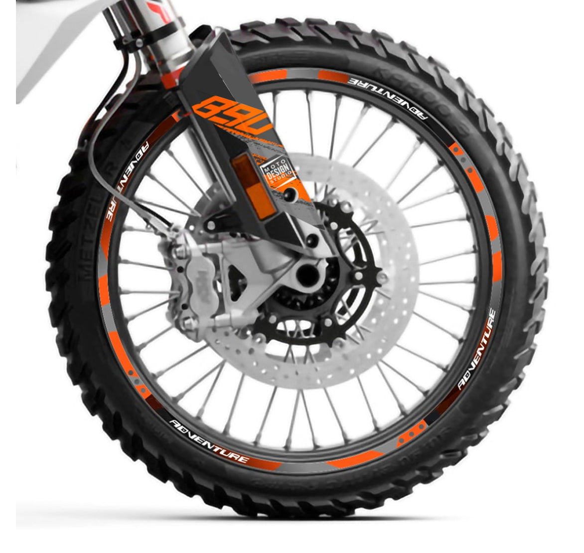 Variant - V4 Grey/Orange