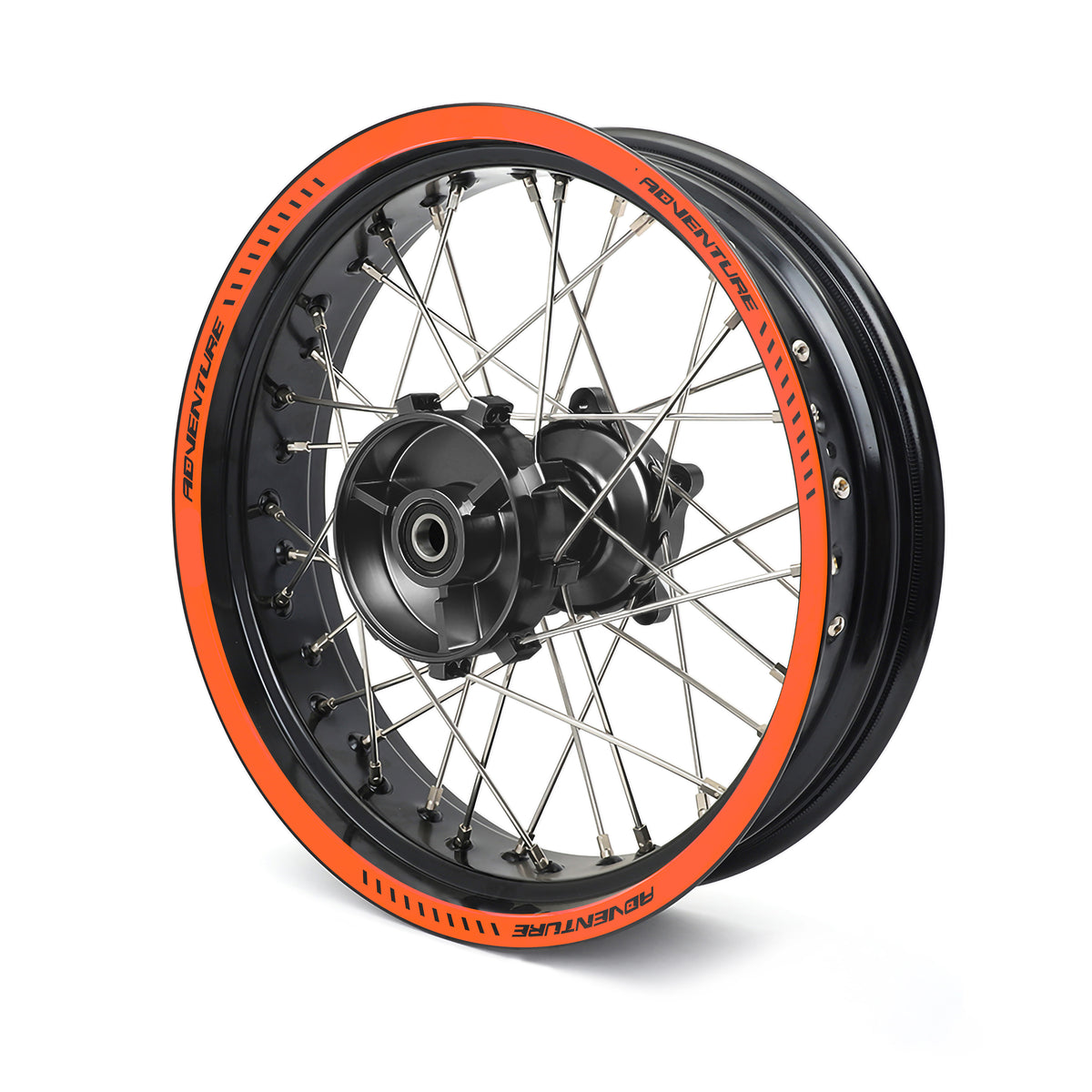 BASE - Orange/Black - Wheel Graphics