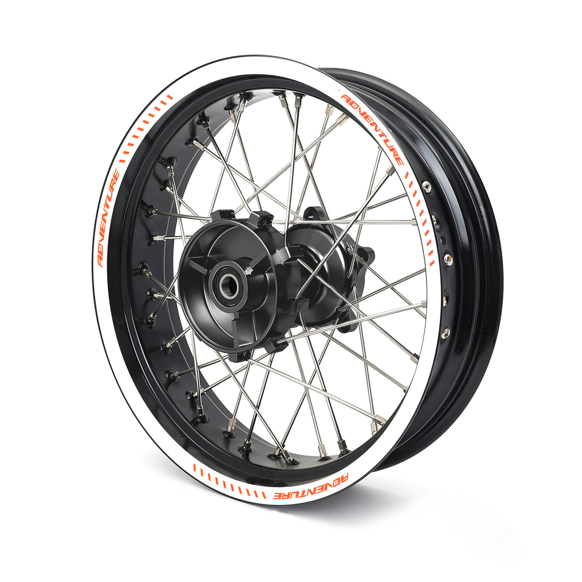BASE - White/Orange - Wheel Graphics