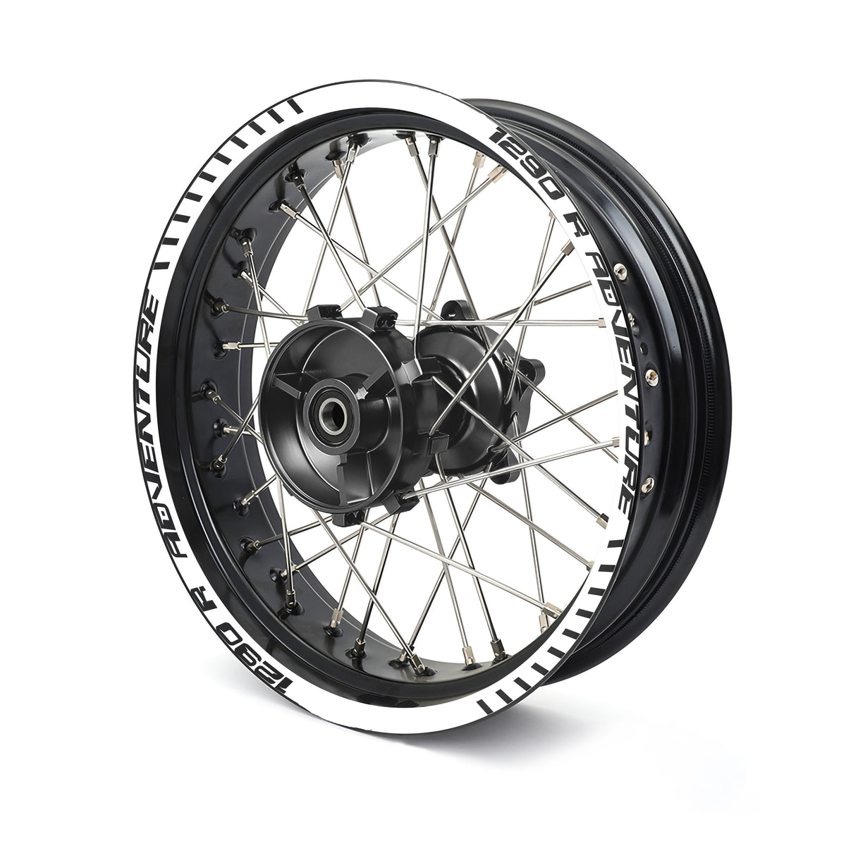 SLOT - White/Black - Wheel Graphics