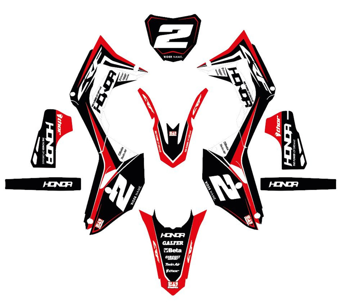 Honda MX V7 - Full Kit