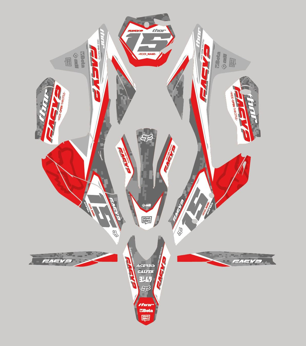 Gas Gas MX V1 - Full Kit