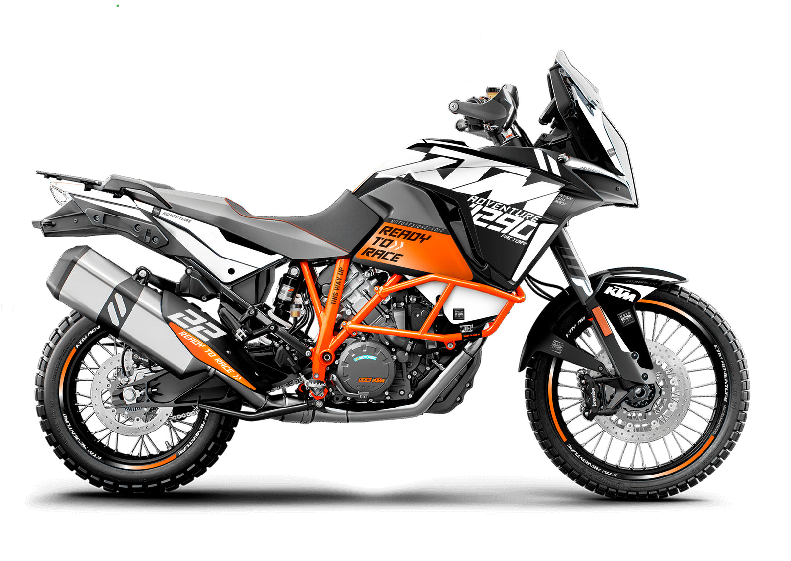 KTM Motorcycle Decal Kit