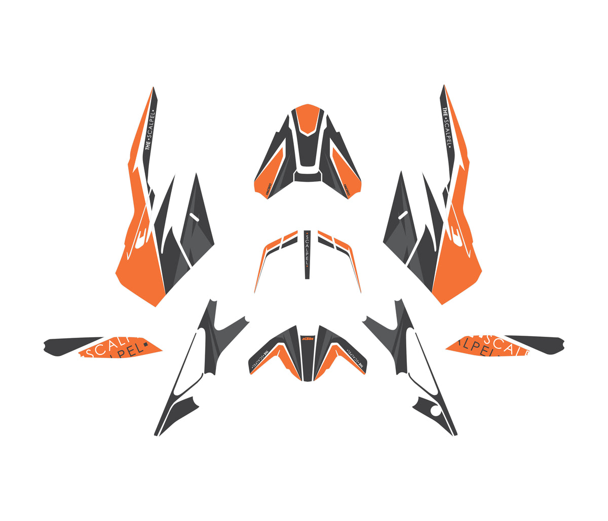 KTM 790 DUKE - SCALPEL - FULL KIT