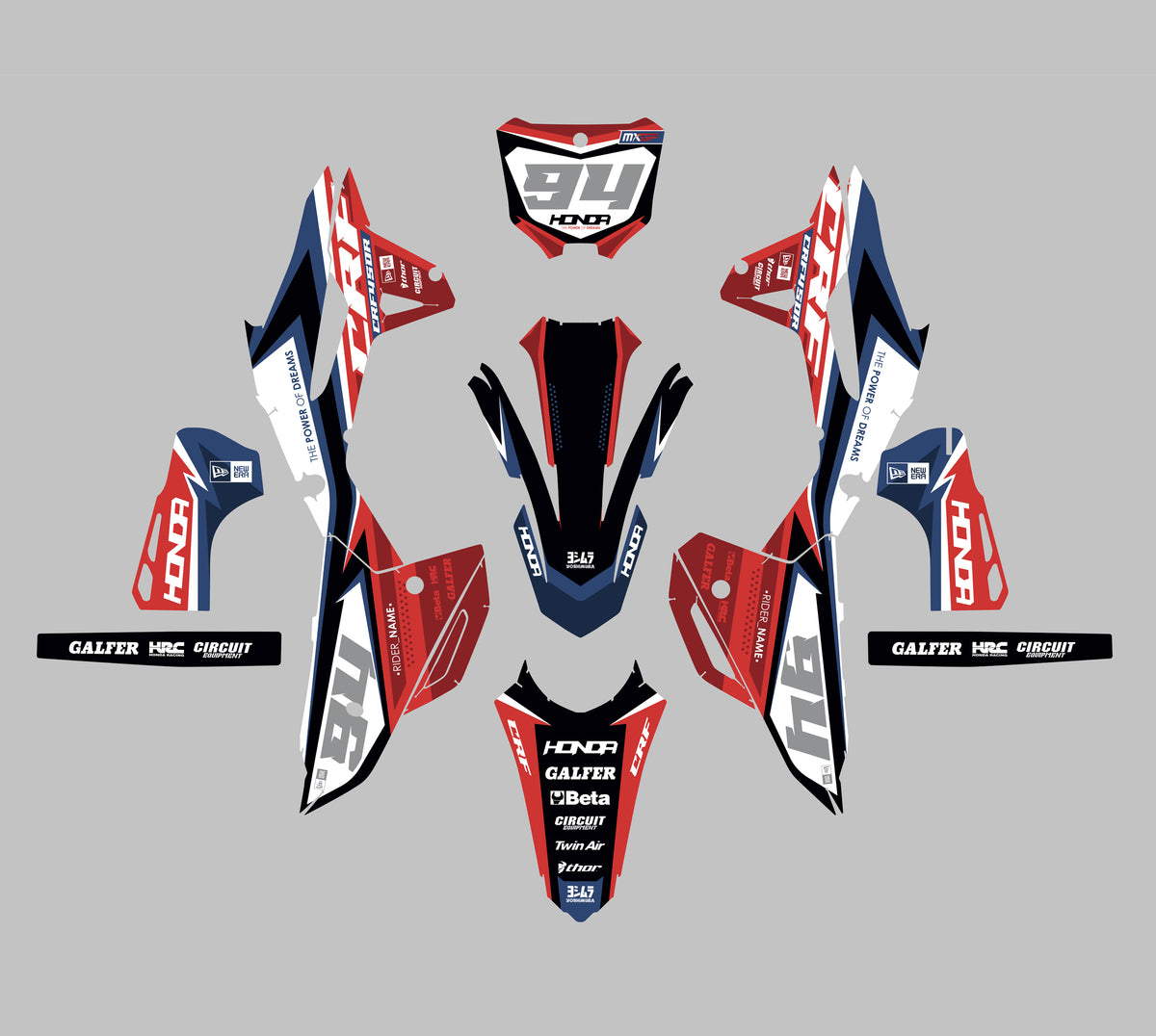 Honda MX V5 - Full Kit