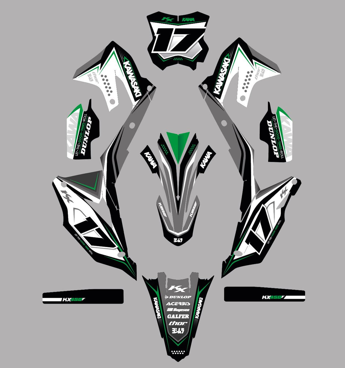 Kawasaki MX V6- Full Kit